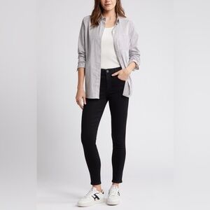 Wit & Wisdom Sophie Ab'Solution High Waist Ankle Skinny Jeans 4